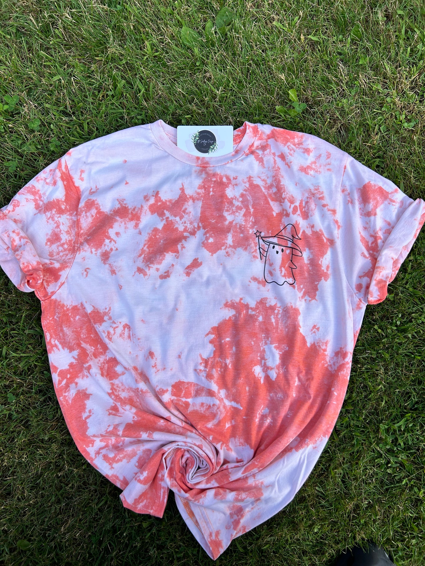 Ghostly witch bleached T-Shirts