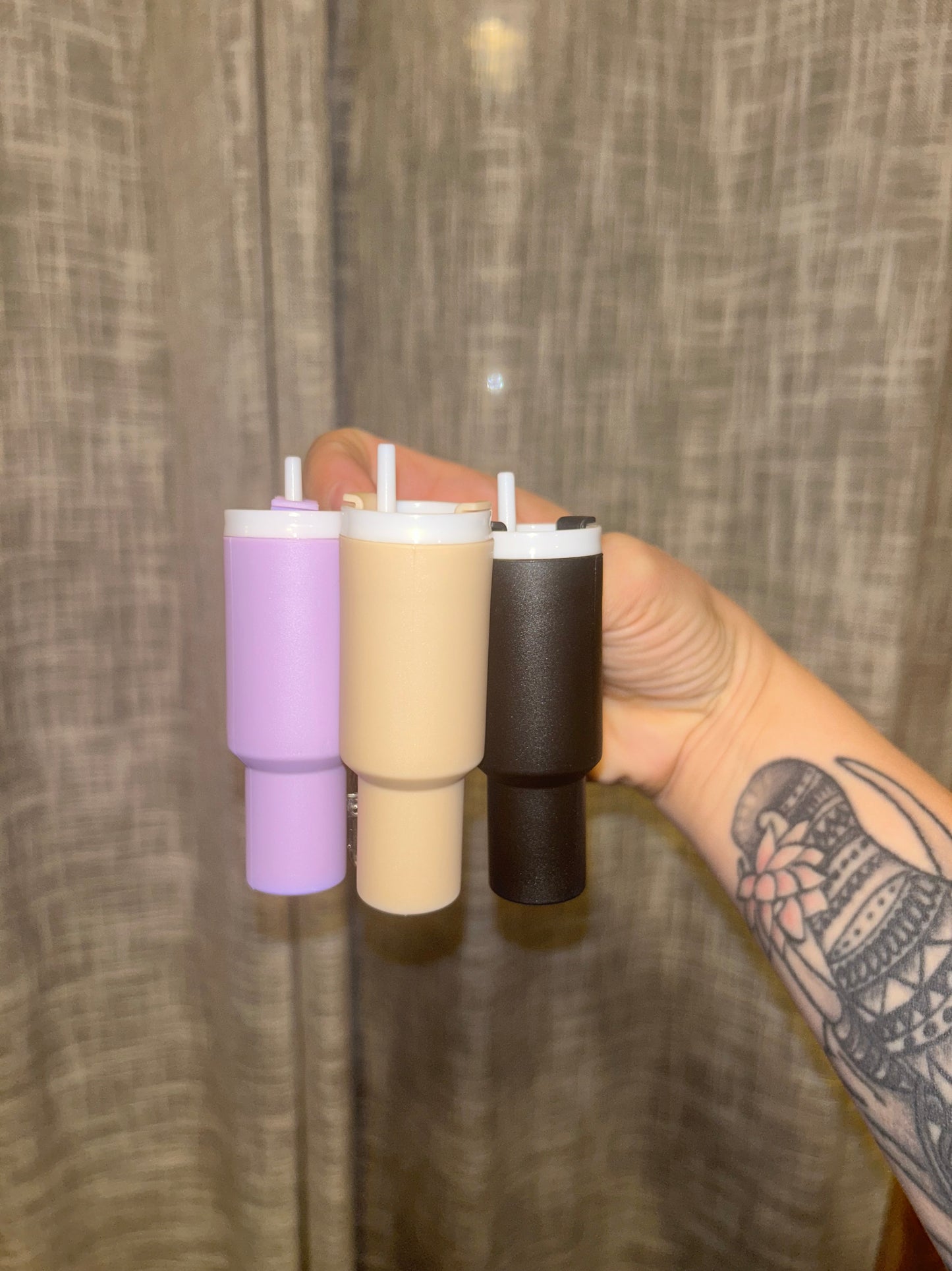 Mini tumbler for chapstick