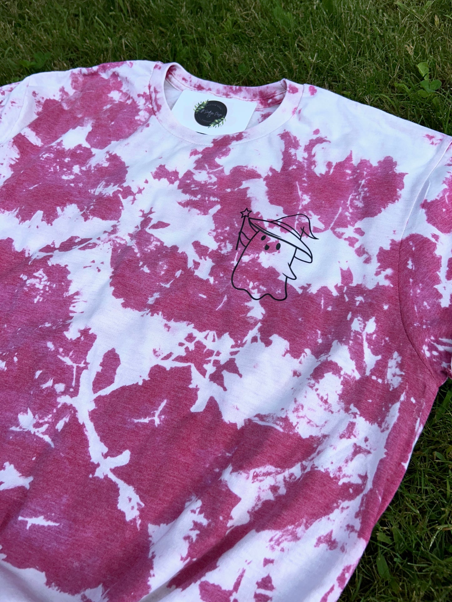 Ghostly witch bleached T-Shirts