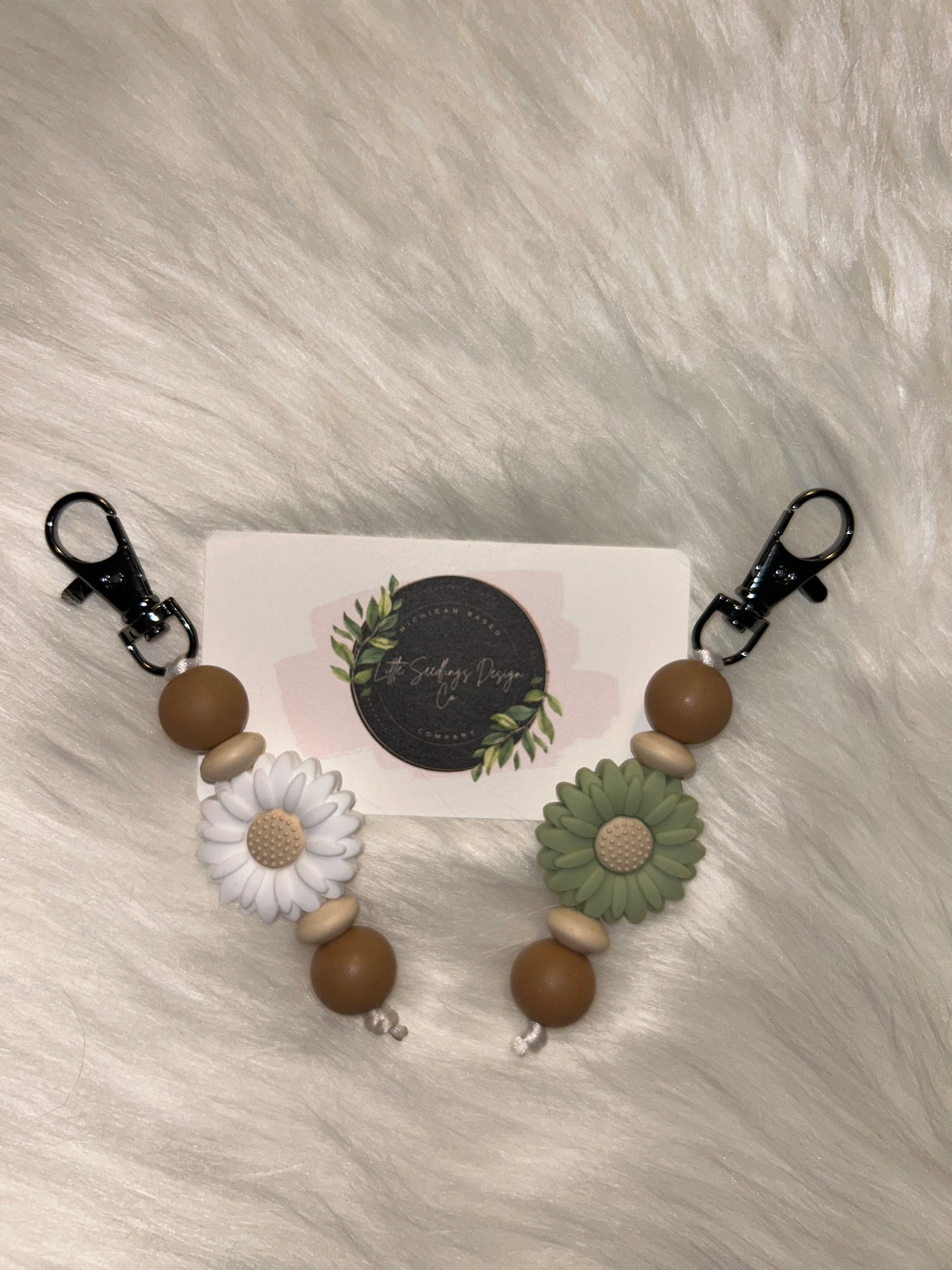 Daisy Mini Keychains