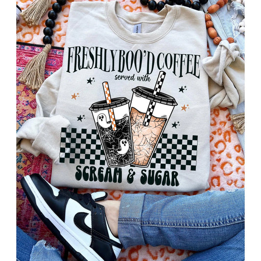 Freshly boo’d coffee