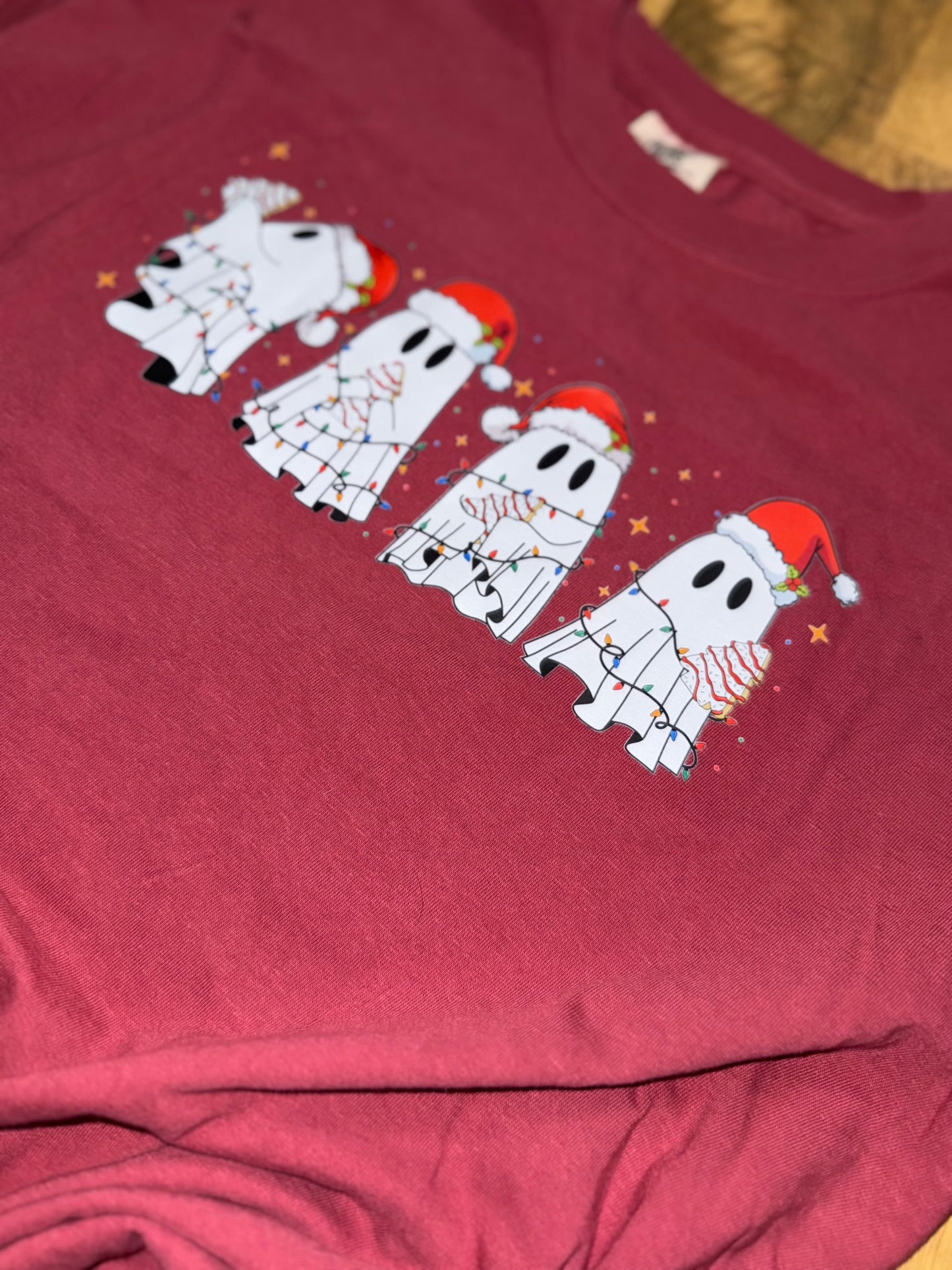 Christmas light ghost