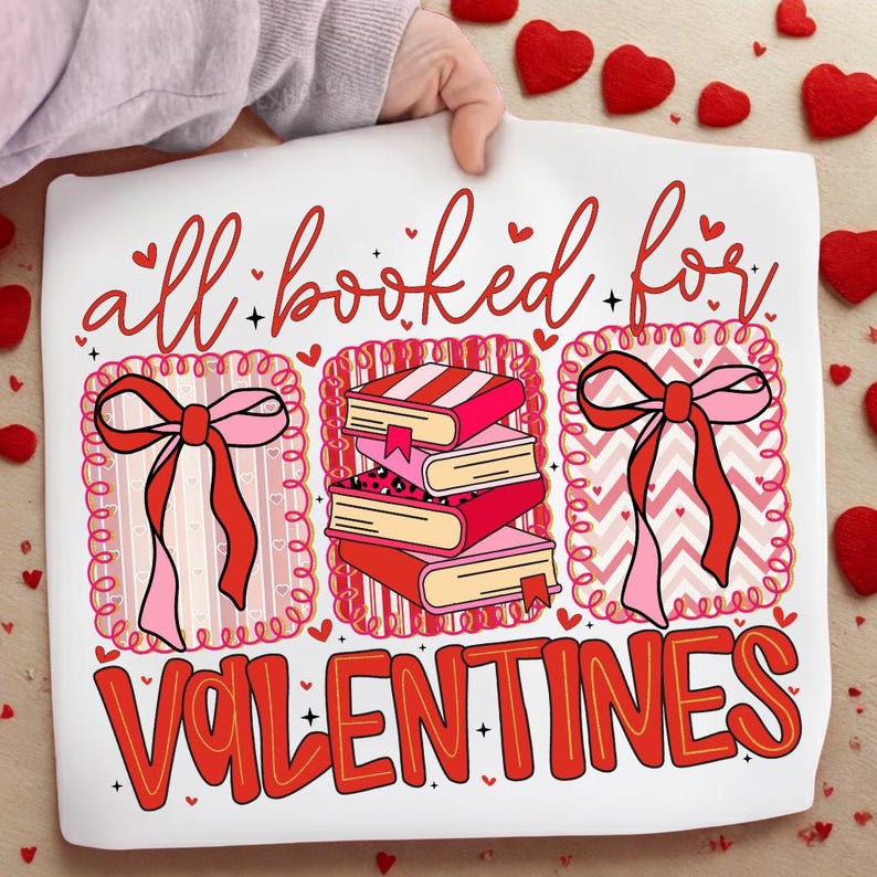 All booked for Valentines: t-shirt